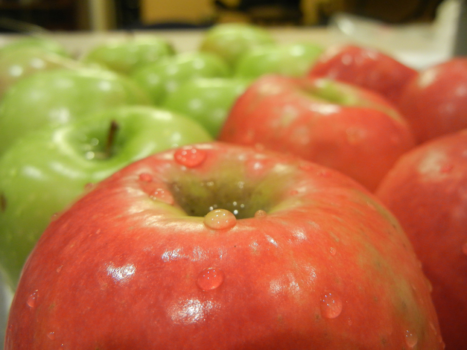 apples close-up